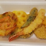 ディオ - 天ぷらセット(小) (税抜)184円→110円 (2020.07.21)