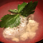 ろっかん - 鱧と鱧の子椀