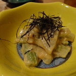 つる旬彩手包丁 - うど和えもの