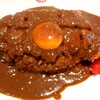 嘉哩庵  - とんかつカレー♪＋生たまご