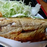 そめ忠 - サバの塩焼き表