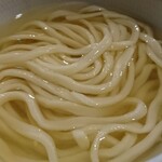 うどん処 重己 - かけうどん。