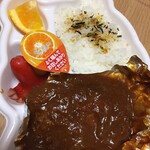 Tonkatsu Shounai - トンカツと海老フライはハンバーグに変更しました。