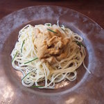 イタリア料理クッチーナ - ウニのスパゲティ