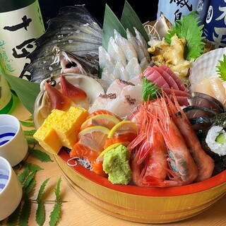 [Cost performance x deliciousness] Assortment of 6 pieces of sashimi