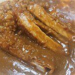 瀧の家 - カツカレー断面