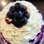 慈げん - レアチーズにブルーベリー