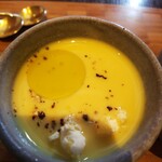 リストリア グランデ アルベロ - とうもろこしのスープ、めっちゃとうもろこし♡