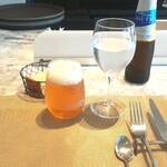 La Brianza - 蒸し暑さについ素直にノンアルコールビール、おいしいわ～