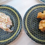 はま寿司 - 炙りとろサーモン、から揚げ軍艦