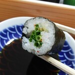 玄海鮨 - ネギ巻  いただいたお酒が  合う合う