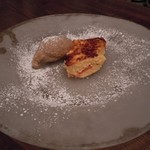 ア ミオ アージョ - ドルチェは「ズッパ　イングレーゼ　バナナのソルベ添え」