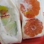ハロが夢みたフルーツサンド - 