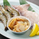 Assortment of 3 types Seafood