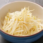 Freshly made bean sprouts namul