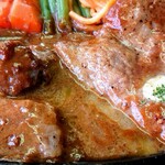 中央軒 - スタミナステーキ定食【Jun.2020】