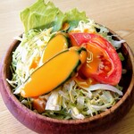 中央軒 - ～スタミナステーキ定食のサラダ～