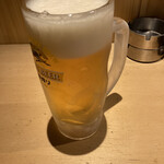 焼き鳥ゑびす - 生ビール