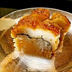 道人 - 鱧の押し寿司。