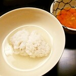 道人 - 鱧しゃぶ　玉葱ポン酢