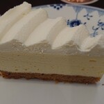 椿屋カフェ - プラチナレアチーズケーキ