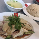 威南記海南鶏飯 - スチームチキンライス→別角度撮影