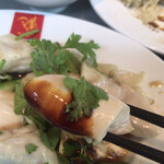 威南記海南鶏飯 - スチームチキン with ダークソイソース