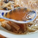 Pekin Shokudou - サンマー麺のスープ