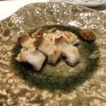 鮨の間 - 穴子の一夜干し