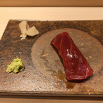 鮨の間 - 鮪の漬け