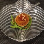 シェ ヨコイ - ヒラスズキのサフランリゾット