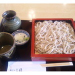 三稜 - せいろそば７３０円。