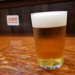 Hachijoujima Kyoudo Ryouri Gem Pachi Sendou - 一口ビール (ランチ注文した方のみ1杯限定.100円+税)