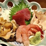 Sushi Sakae - 御造/つぶ、赤身、ほっき、甘えび