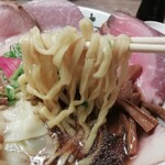 和 dining 清乃 本店 - 太めの平打ち麺