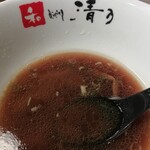 和 dining 清乃 - 湯浅醤油「角長」を使った醤油スープ
