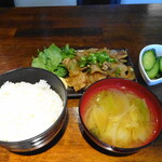 如月一心 - 豚生姜焼き定食
