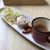 レストラン寿楽 - 料理写真:前菜

キャベツのマリネ風
お豆腐のような甘めのチーズ？
甘酸っぱいサツマイモ
コンソメスープ
