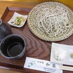 そば処　和楽 - 『 ざるそば 　￥６８０ 』