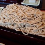 蕎麦貴石 - そば（大盛）