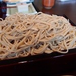蕎麦貴石 - そば（大盛）
