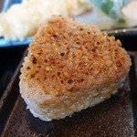 蕎麦貴石 - 蕎麦ご飯の焼きおにぎり