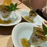 華丸吉日 - 
      ・お凌ぎ
      ジュンサイのお寿司