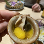 華丸吉日 - ・スッポンの卵の湯引き。肝、ホルモン