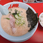 山岡家山形西田店 - 醤油ラーメン670円　半ライスは無料券使用