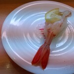 Kappa sushi - 一貫赤えび塩炙り