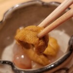 鮨 さかい - (07)赤雲丹(佐賀県唐津産)