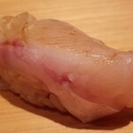 鮨 さかい - (11)赤鯥ヅケ(長崎県対馬列島産、7日熟成)