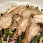 創作麺工房 鳴龍 - 鶏モモ肉