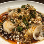 創作麺工房 鳴龍 - 「海老ワンタン」450円